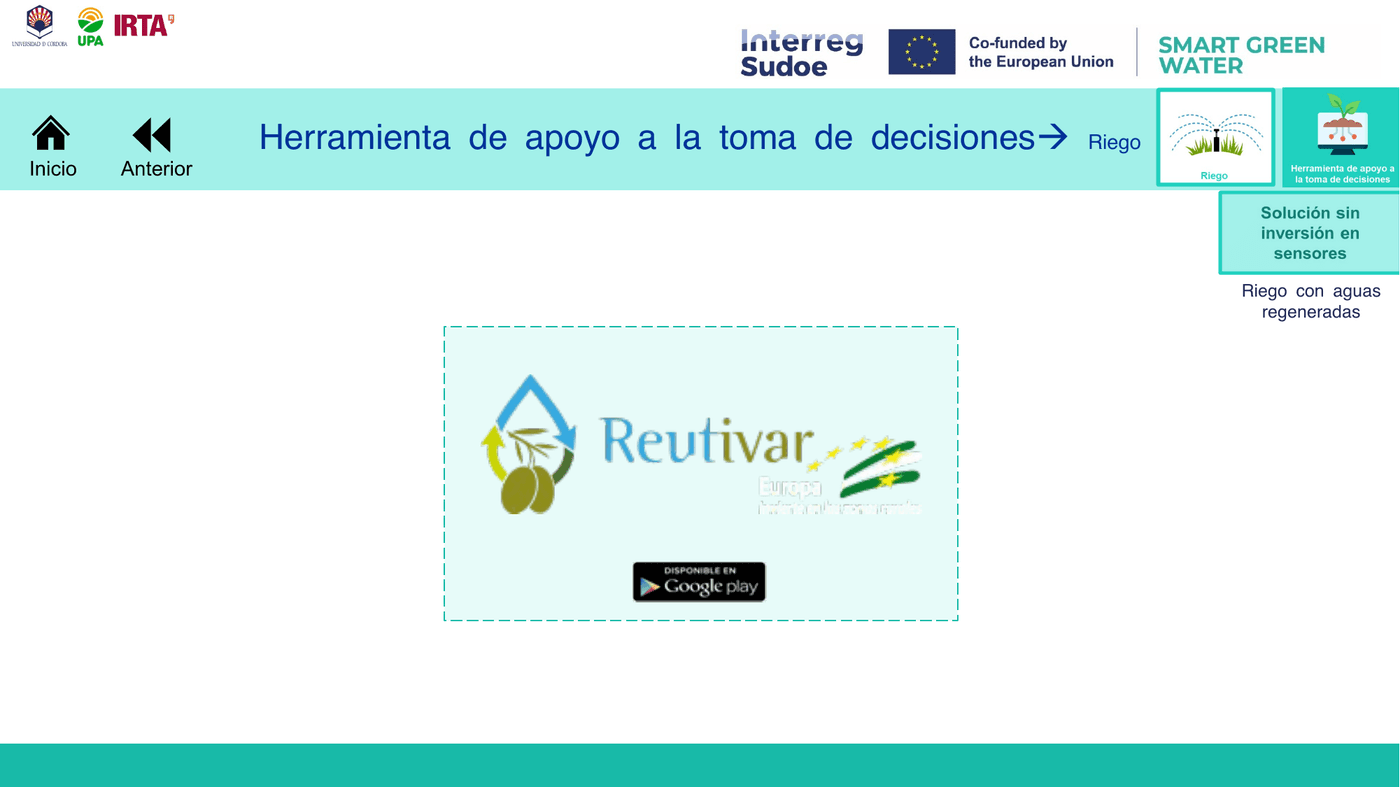 Riego con aguas regeneradas